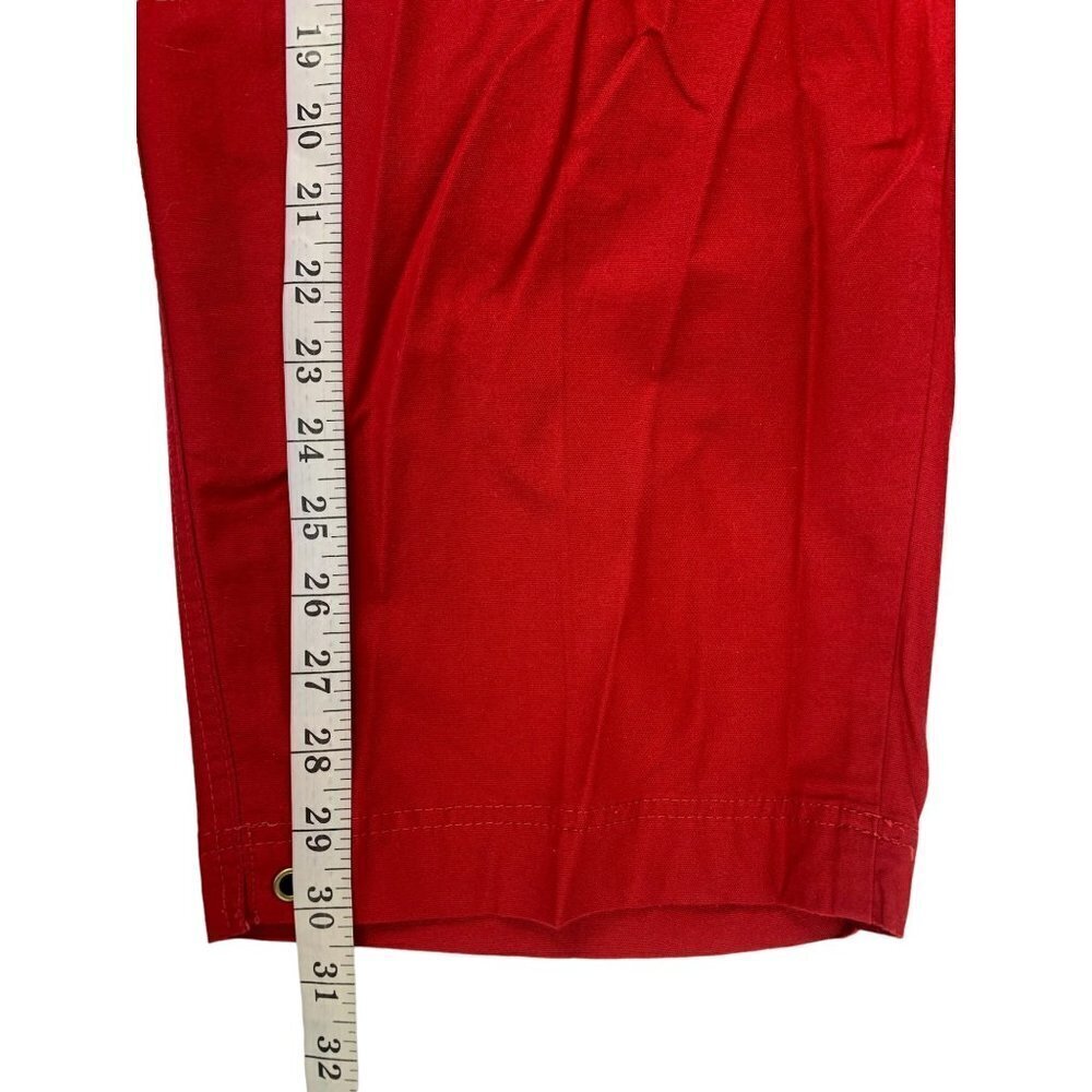 Allison Daley Blazing Red Capris - Picture 7 of 7